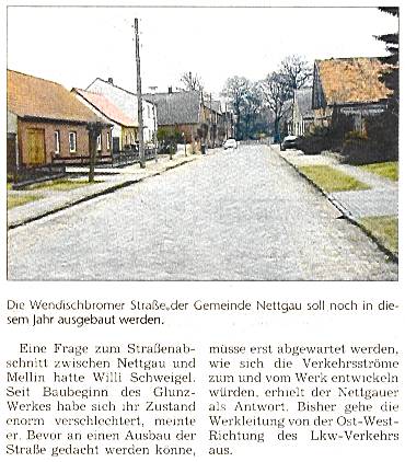 Nettgau, Wendischbromer Straße
