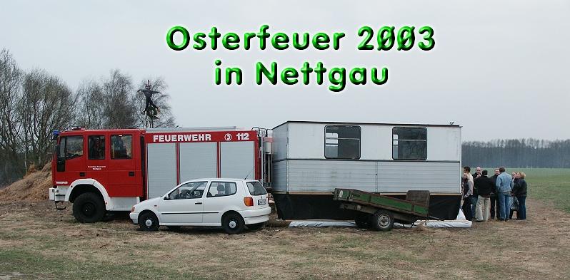 Osterfeuer 2003 in Nettgau